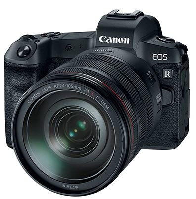Canon Eos R Mirrorless Camera With Rf 24 105mm F4 L Is Usm Lens Orleans Camera