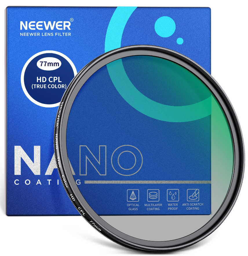 Neewer 82mm True Color CPL Filter Zone Image Corpo