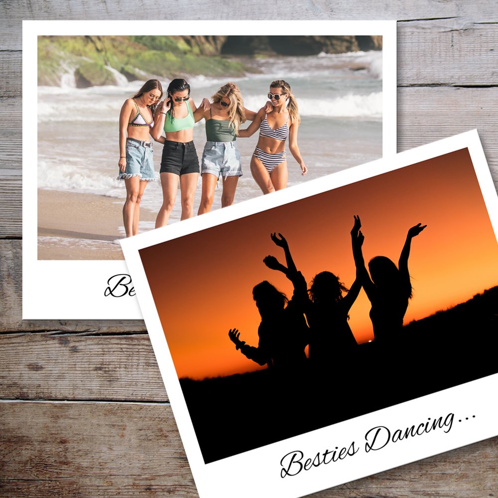 Large Retro Landscape Prints - Set of 20