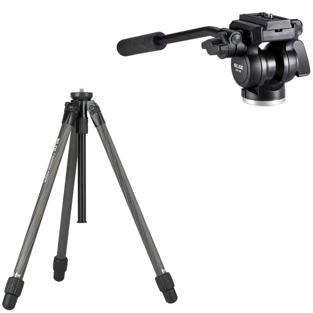 Tripod Velbon Sherpa 6350d Slik Professional II 3-Section Aluminum
