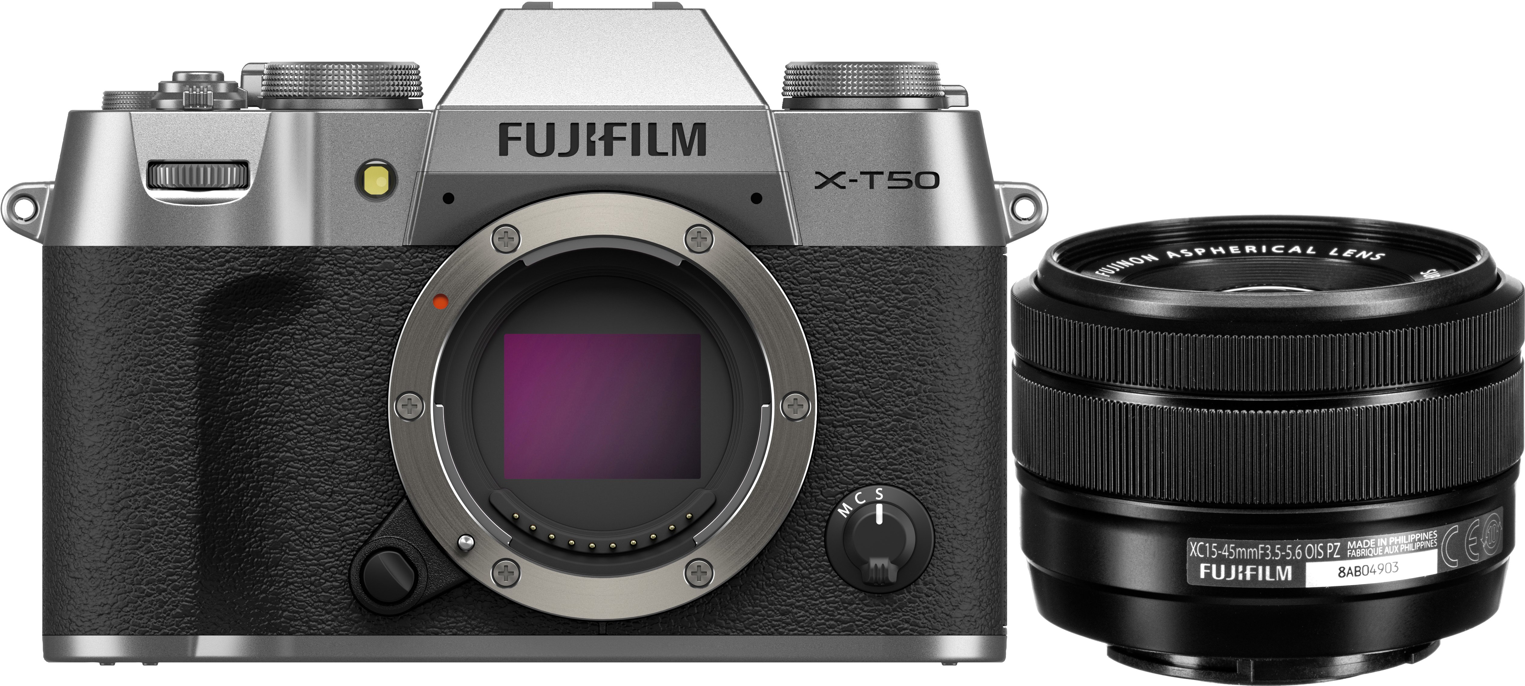 Fujifilm - X-T100 Noir + XC15-45mmPZ Appareil Numérique