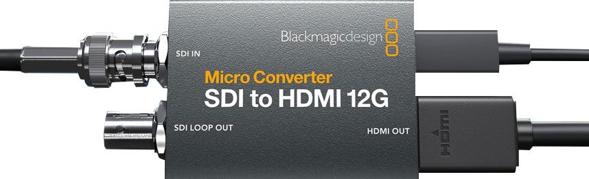 Blackmagic Design Converter BiDirectional SDI/HDMI 12G with Power