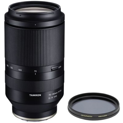 Tamron 70-180mm F2.8 Di III VXD for Sony with Promaster 67mm HGX