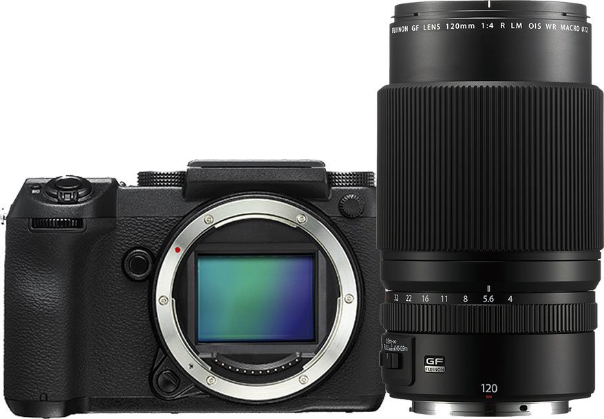 Fujifilm GFX 50S Medium Format Mirrorless Digital Camera with GF120mm