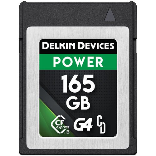 Delkin-Devices 165GB POWER CFexpress Type B G4 Memory Card