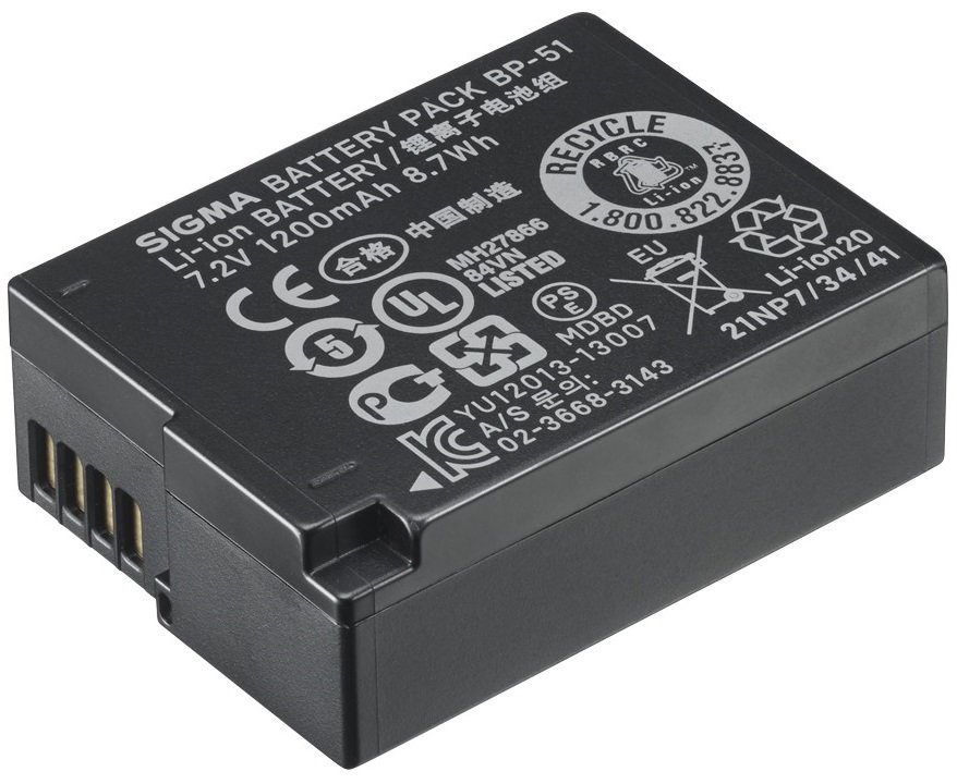 Sigma BP-51 Lithium-ion Battery for FP Full Frame Mirrorless