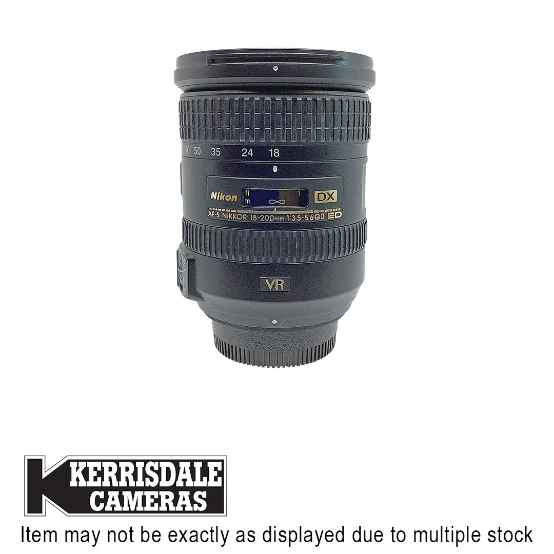 Nikon-Used 18-200mm F3.5-5.6 AFS VR II - Fair Condition – Nikon DX Mount – Used # 587.25A18200V2F