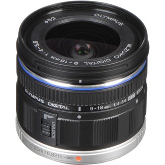 Olympus M. Zuiko Digital ED 9-18mm F4.0 - 5.6 - Action Camera Olympus M. Zuiko Digital ED 9-18mm F4.0 - 5.6 - Action Camera