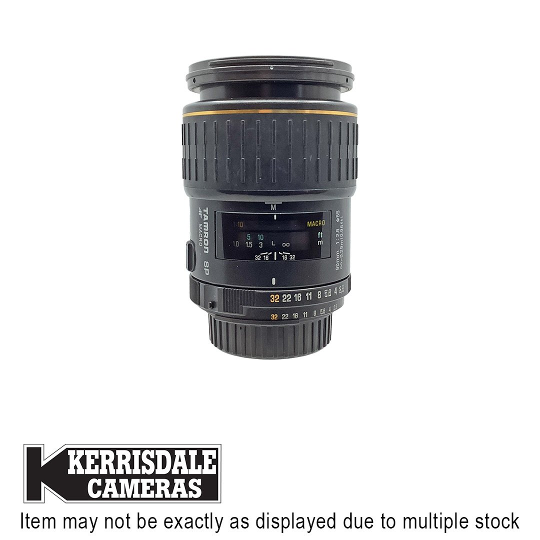 Tamron-Used 90mm F2.8 Macro (72E) AF (Not AFS) - Good Condition – Nikon FX Mount - Used # 587.21207801X
