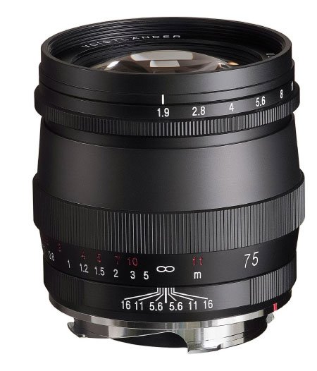 Voigtländer Ultron 75mm F1.9 MC Voigtlander Ultron 75mm F1.9 MC VM - DOWNTOWN CAMERA LIMITED