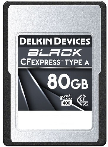 Delkin Devices 80GB BLACK CFexpress Type-A Memory Card - Mike's Camera