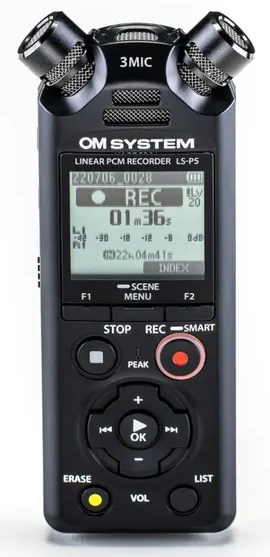OM System LS-P5 Linear PCM Recorder - Mike's Camera
