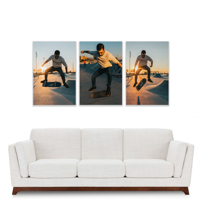 3 Piece 400x600mm (16x24") Collection with 12mm Image Wrap