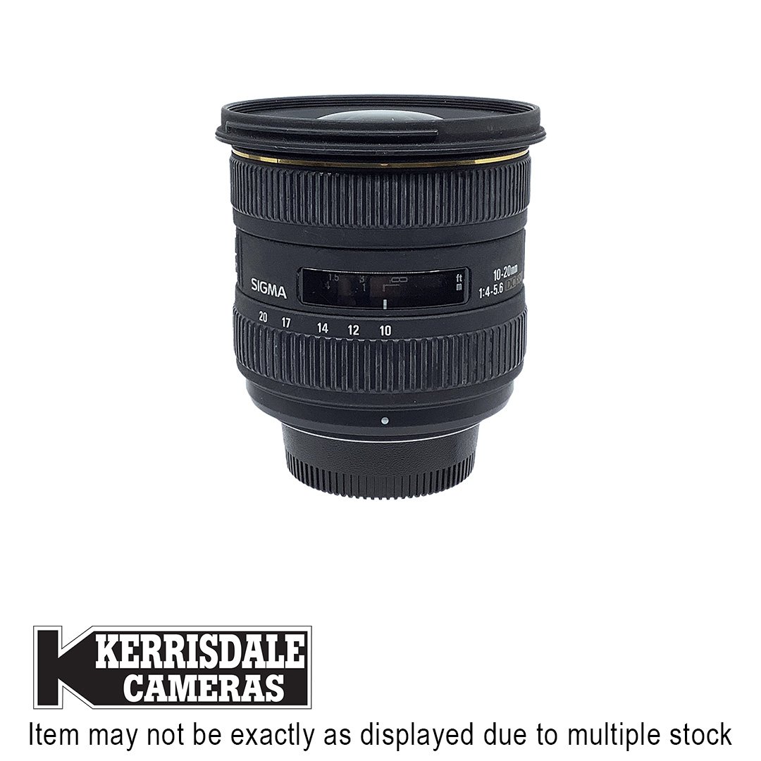 Sigma-Used 10-20mm F4-5.6 EX DC - Fair Condition - Wear - Nikon DX Mount – Used # 587.21109102