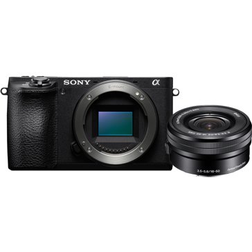 Sony A6500 Interchangeable Lens Camera with E PZ 16-50mm F3.5-5.6