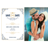  Modern - 1 Sided Save the Date