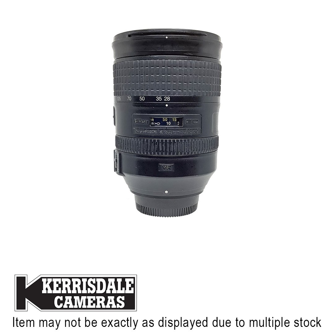 Nikon-Used 28-300mm F3.5-5.6 AFS VR – Fair Condition - Wear And Zoom Not Smooth - Nikon FX Mount – Used # 587.21329600X