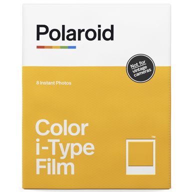  Polaroid Now i-Type Instant Film Camera (White) + Polaroid  Color Film Bundle : Electronics
