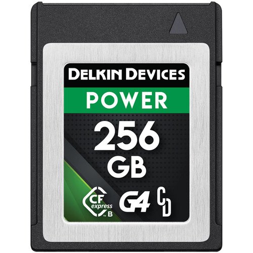 Delkin-Devices 256GB POWER CFexpress Type B G4 Memory Card