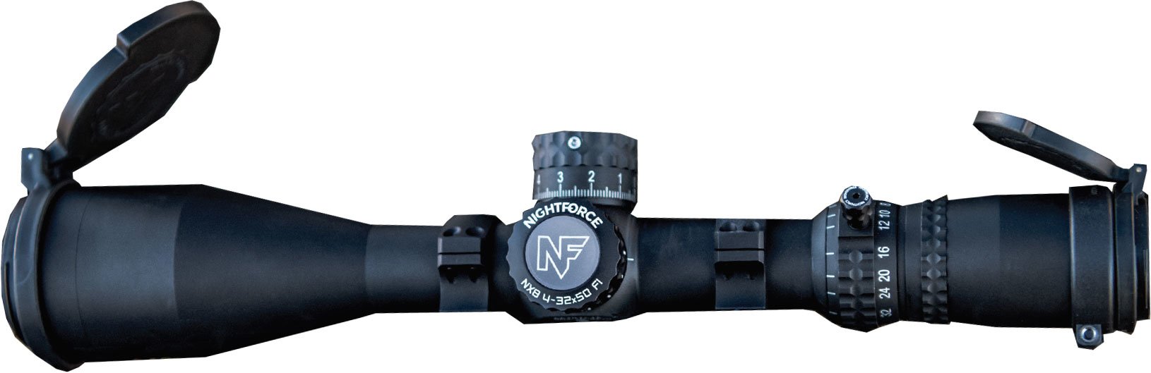 Nightforce Optics NX8 4-32x50mm F1 - ZeroStop - .250 MOA