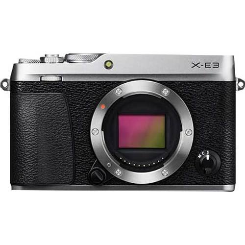 Fujifilm X-E3 Mirrorless System Camera - Body Only (Silver) - The Photo  Center
