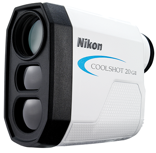 Nikon COOLSHOT 20 GII Golf Laser Rangefinder - White - Service Photo