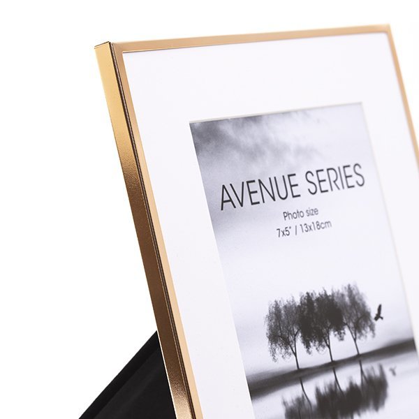 12x10" Frame with mount to fit 10x8" Picture Rose Gold The Camera