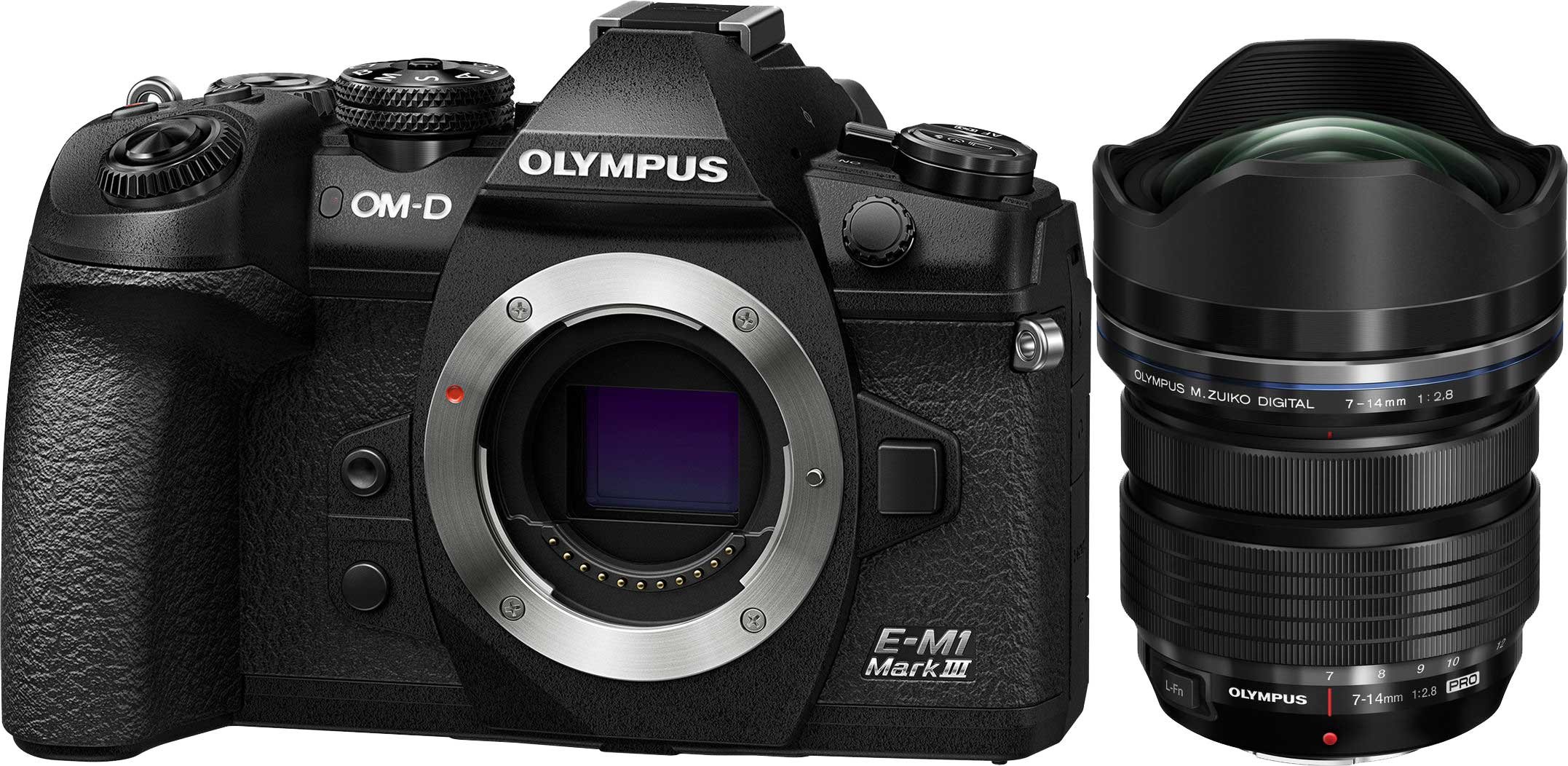 Olympus Om D E M1 Mark Iii System Camera With M Zuiko Digital Ed 7 14mm F2 8 Pro Lens Mike S Camera
