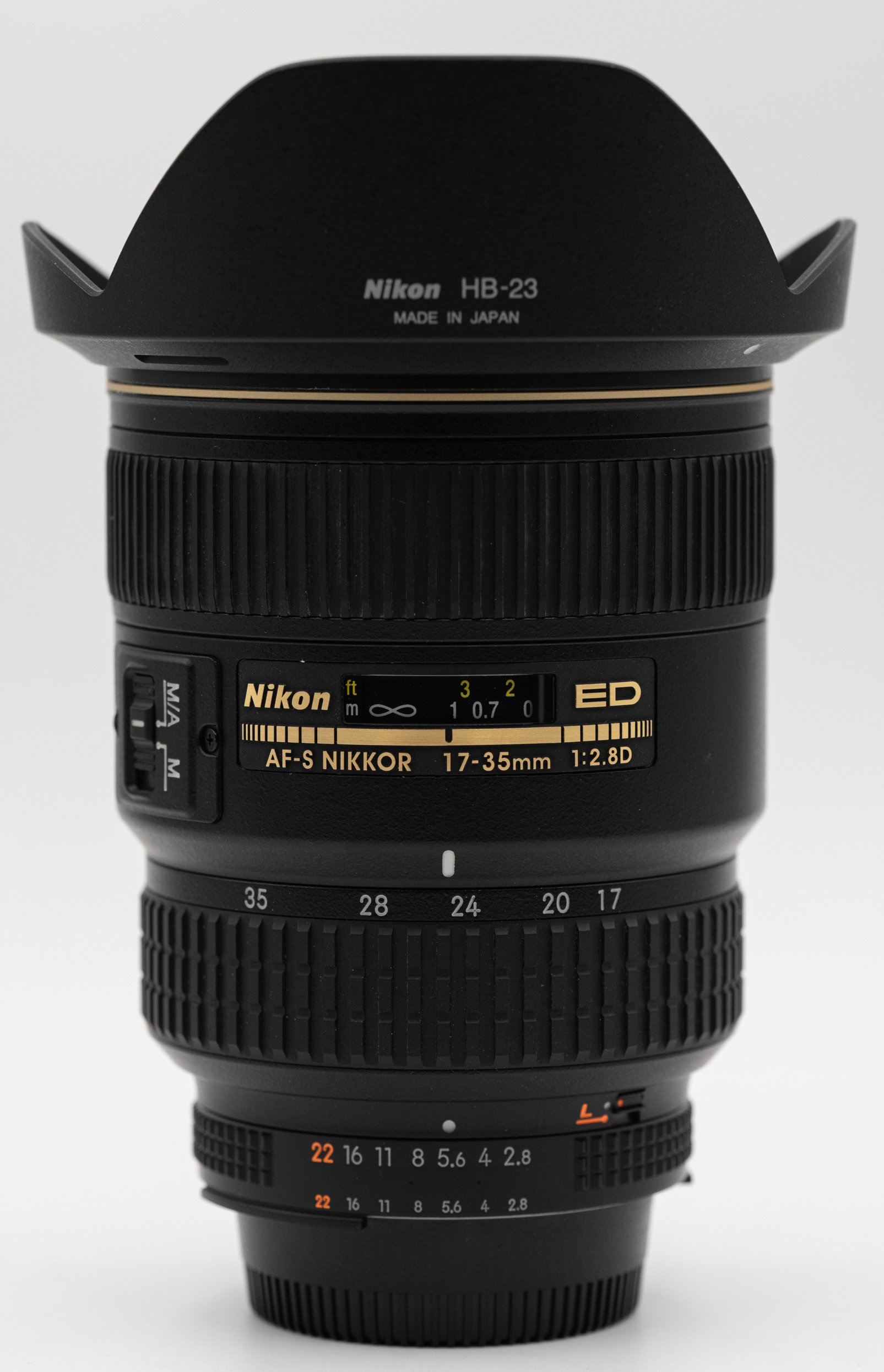 Nikon AFS ZoomNikkor 1735mm f/2.8D IFED Used Action Camera