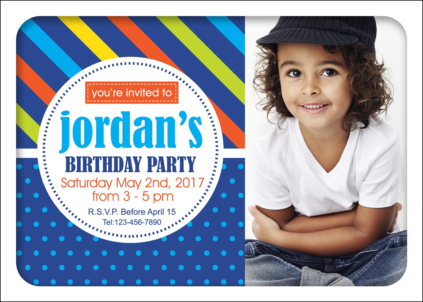 B-Day Stripes - 1 Sided