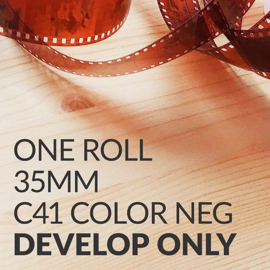 Mail-In or Prepay Service Roll 35mm C41 Color Neg Develop Only