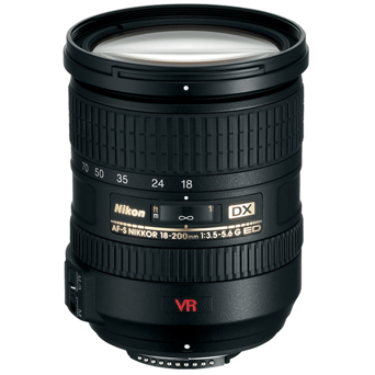 Nikon AF-S 18-200mm DX VR II Zoom-NIKKOR f3.5-5.6G IF-ED