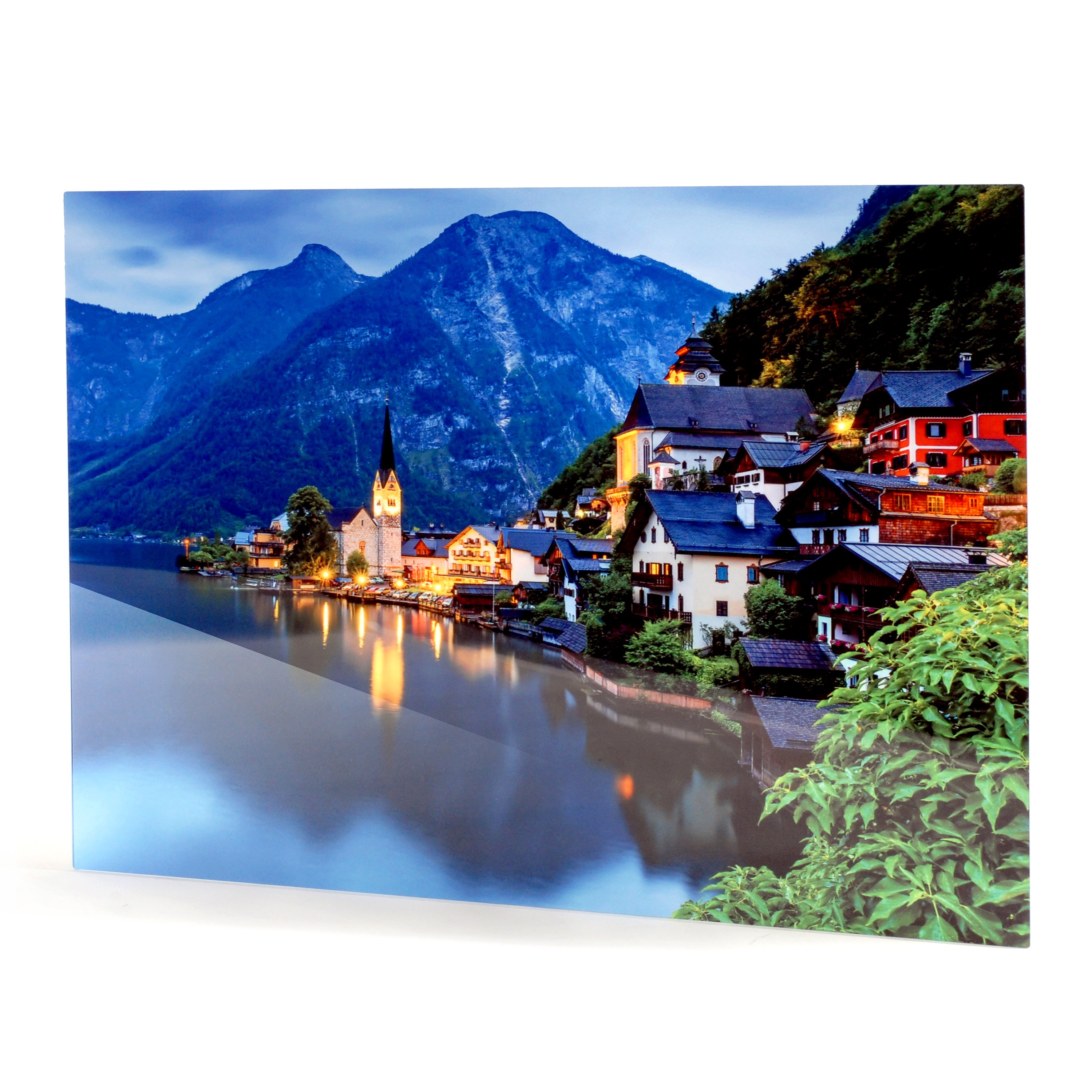 24x36 Horizontal Gloss White Aluminum Panel Tallahassee Photo & Frame