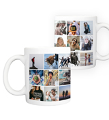 11 oz. Ceramic Mug Collage - 24 images