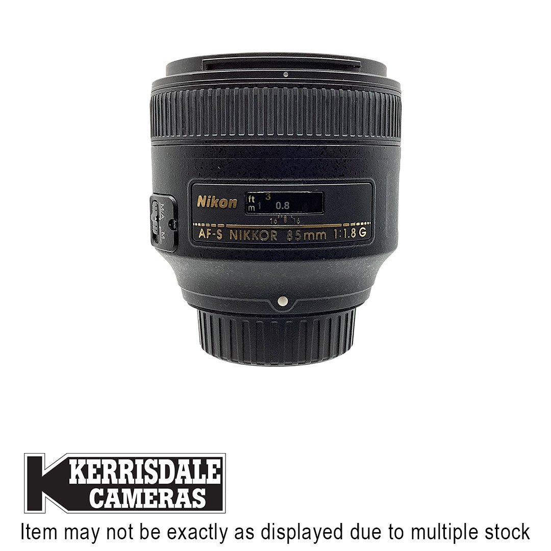 Nikon-Used 85mm F1.8 AFS G - Fair Condition - Dusty - Nikon FX Mount – Used # 587.21225800X