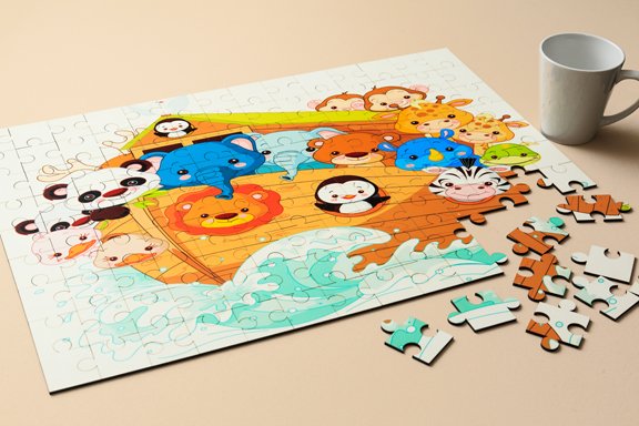 126 Piece Puzzle 