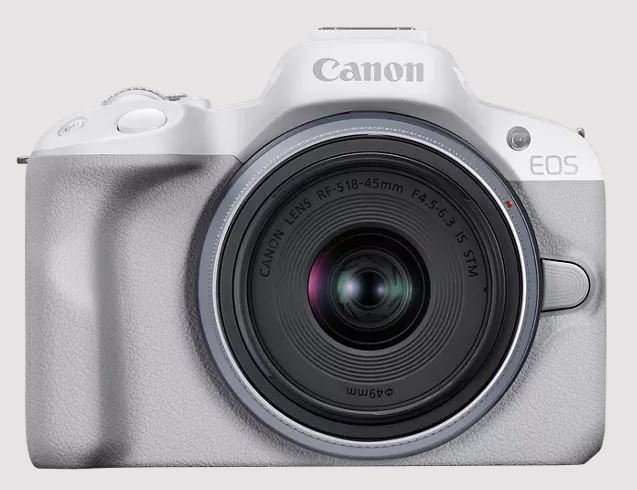 Canon EOS R50 Mirrorless Camera with RFS 1845mm f4.56.3 IS STM Lens