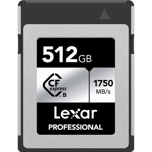 Lexar Professional CFexpress Type B Card Silver Series - 512GB 