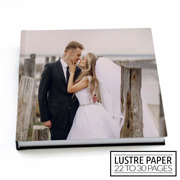 12x12 Flush Mount Hardcover Photo Book / Lustre Paper (22-30 Pages)