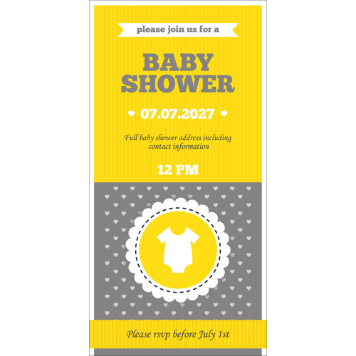 Baby Shower Card  I