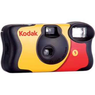 5 x Kodak Fun Flash Disposable Camera (39 Exposures)