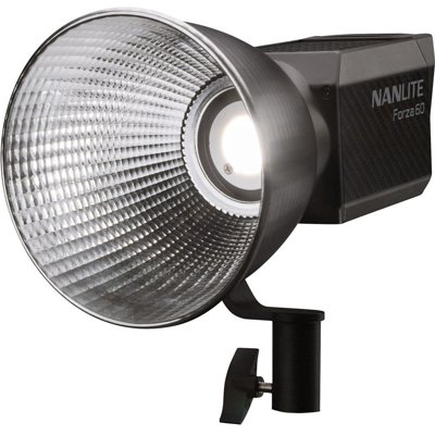 Nanlite Forza 60 LED Light 60W with AC - Reflector and Silvio's Camera & Digital