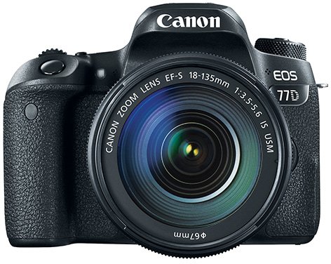 Canon Eos 77d Digital Slr Camera With Ef S 18 135mm F3 5 5 6 Is Usm Lens Photo Connection