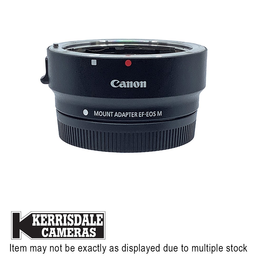 Canon-Used EF - EOS M Mount lens adapter (No Tripod Mount) - Good Condition – Used # - 587.156EFEOSM
