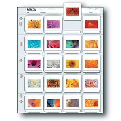 Print File 2x2-20B Slide Pages (package of 25)
