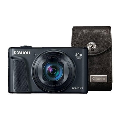 Canon PowerShot SX740 HS Digital Camera with Case - DOWNTOWN Canon PowerShot SX740 HS Digital Camera with Case - DOWNTOWN