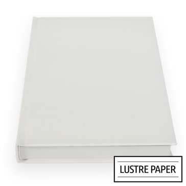 11x14 Flush Mount Black Leather Cover Photo Book / Lustre Paper