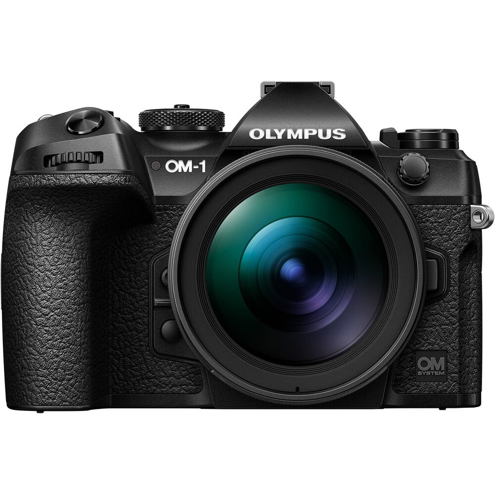 OM System OM-1 Mirrorless Camera with M.Zuiko Digital ED 12-40mm F2.8 PRO  ll Lens - Black - Mike's Camera
