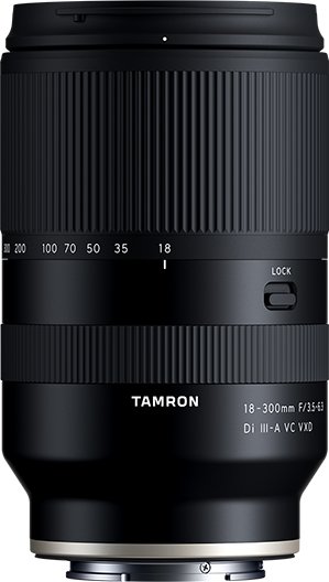 Tamron 18-300mm F3.5-6.3 Di III-A VC VXD (Model B061) for Sony E - Milford  Photo Inc