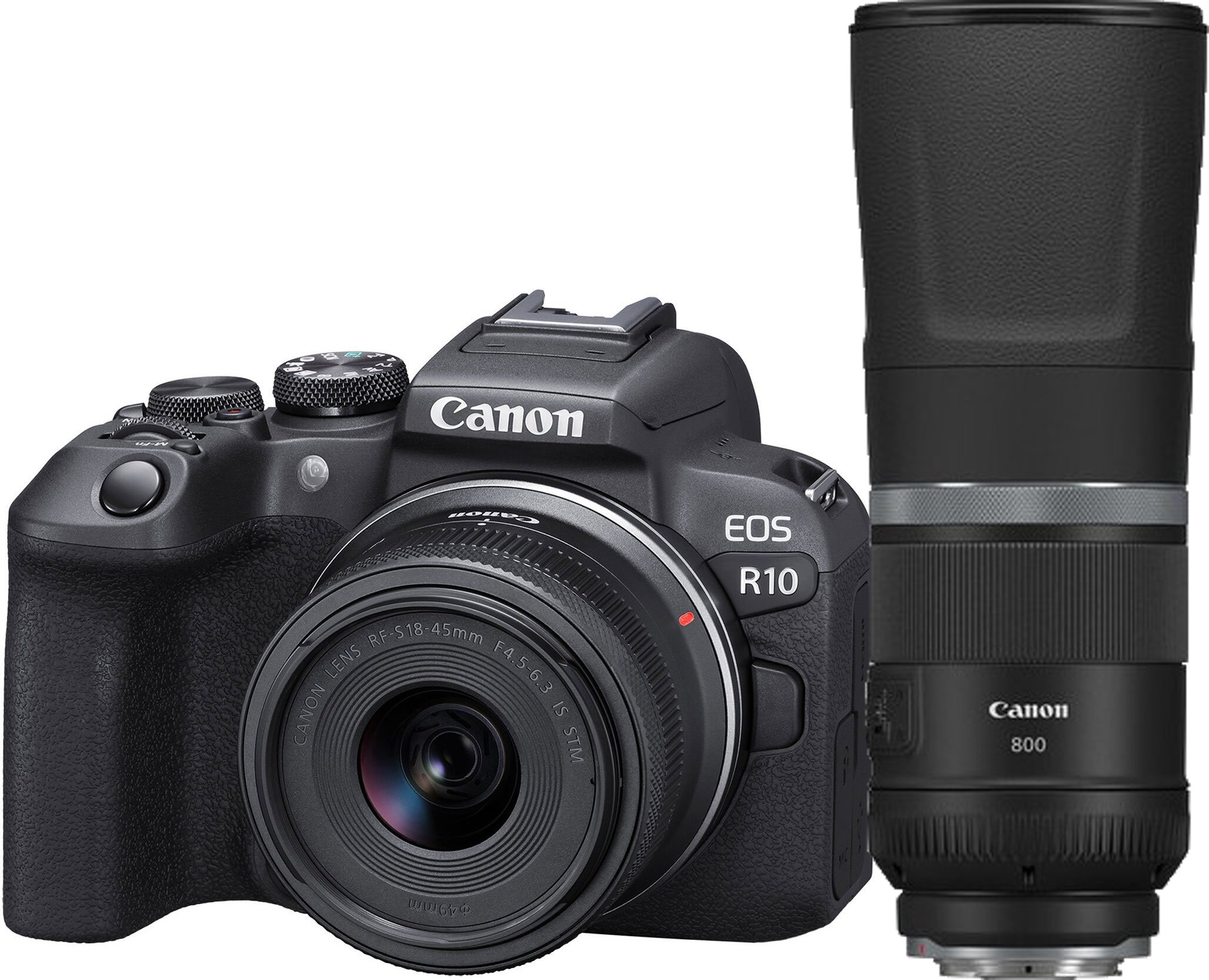 Canon EOS R10 RF-S 18-45mm IS STM Lens - Compact Mirrorless Digital Camera - 24.2 MP, Dual Pixel CMOS AF II - 4K Up To 60p - 23 FPS Continuous Shooting - View #8